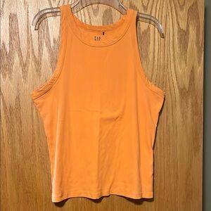 GAP Women's Bright Orange Tank Top